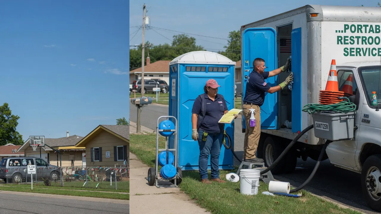 Portable Toilet Rental in Bonner Springs, KS near me